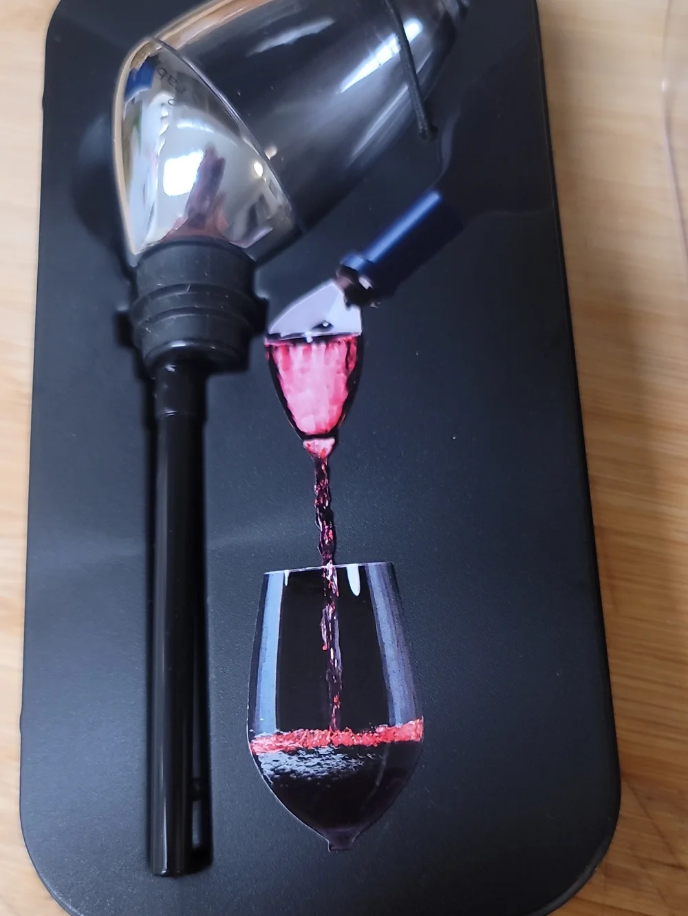Aerating Pourer - Black Wine Aerator